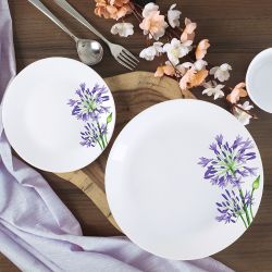 Purple Verbena Dinner Set