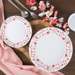 Red Rose Fantasy Dinner Set