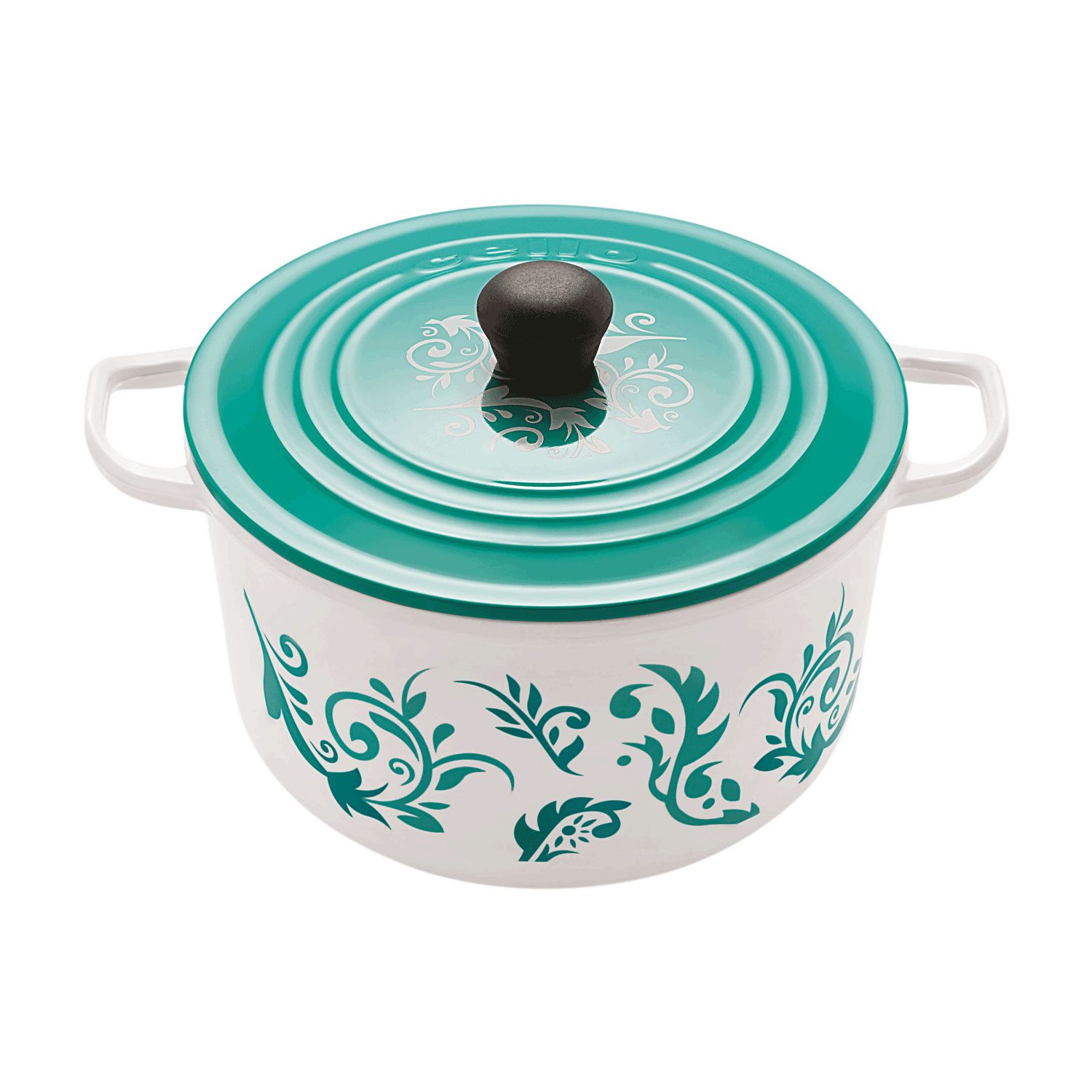 MELAMINE DELISH 2000 ML 2PCS BLUE SET