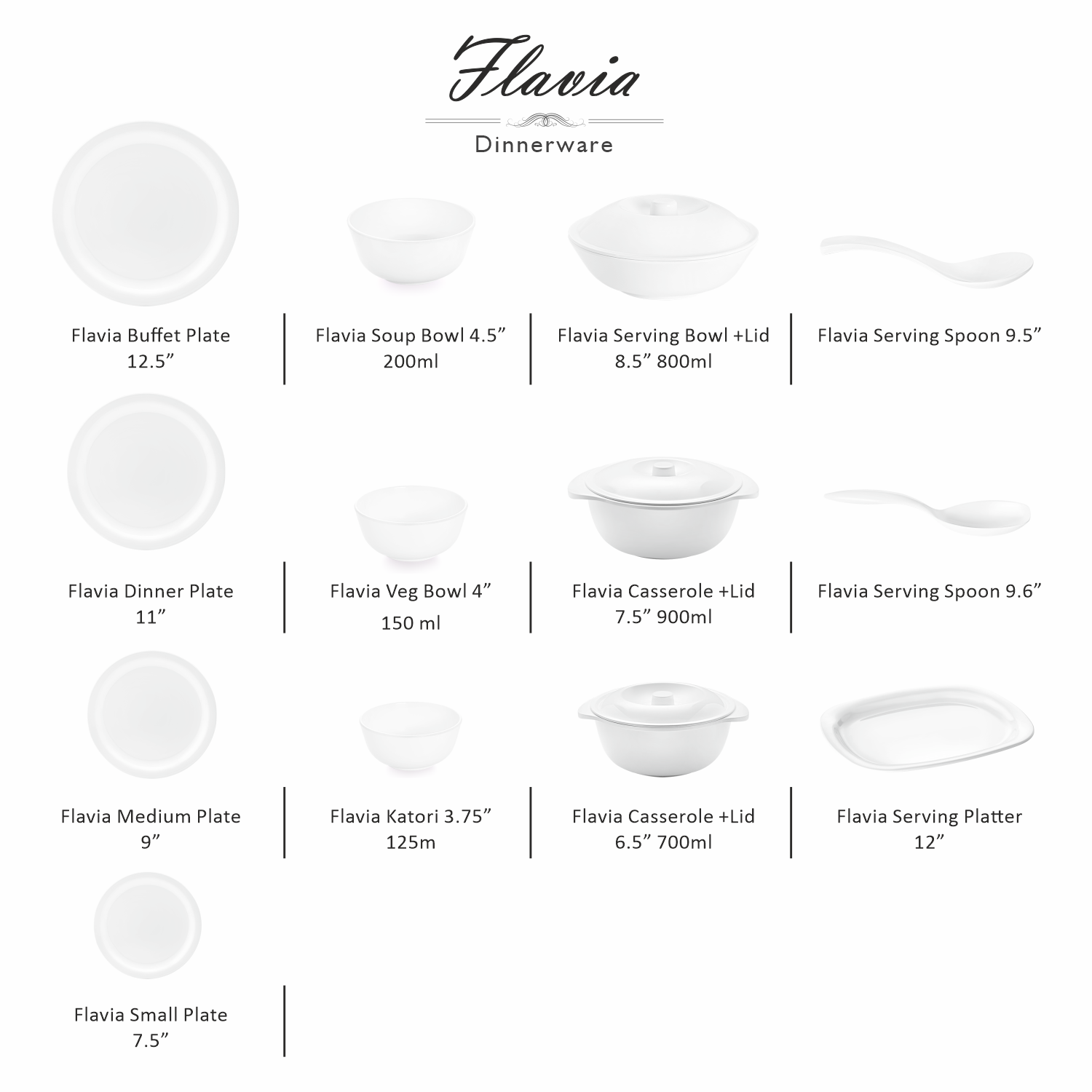 Flavia Gold Luster Dinner Set