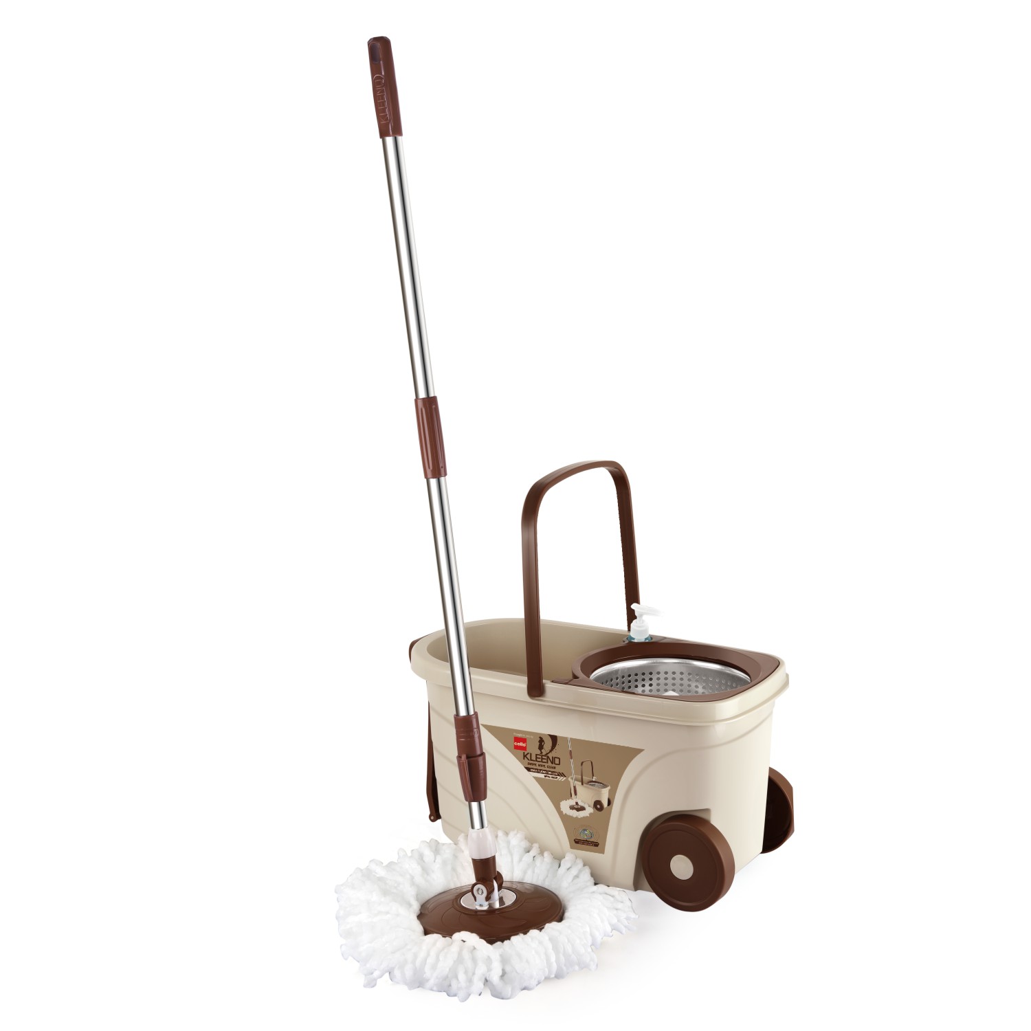 Kleeno Max Clean Deluxe Spin Mop