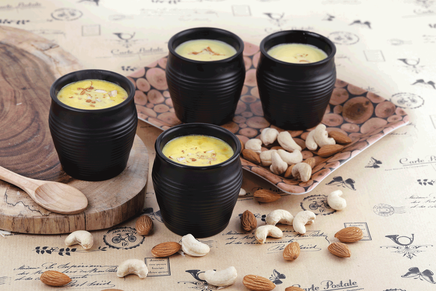 MELAMINE 5PCS KULLED SET BLACK