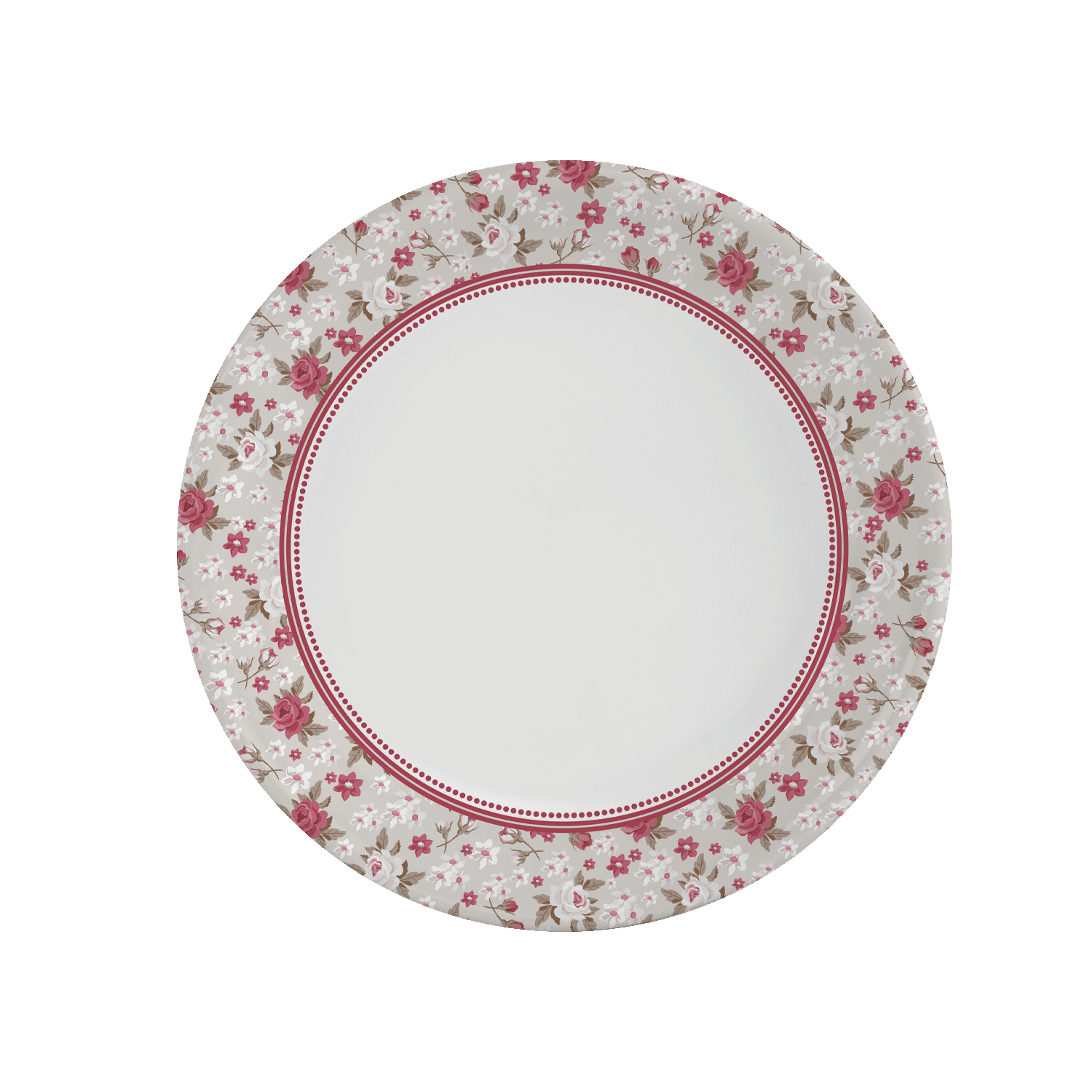 Red Blush Snack on Plate