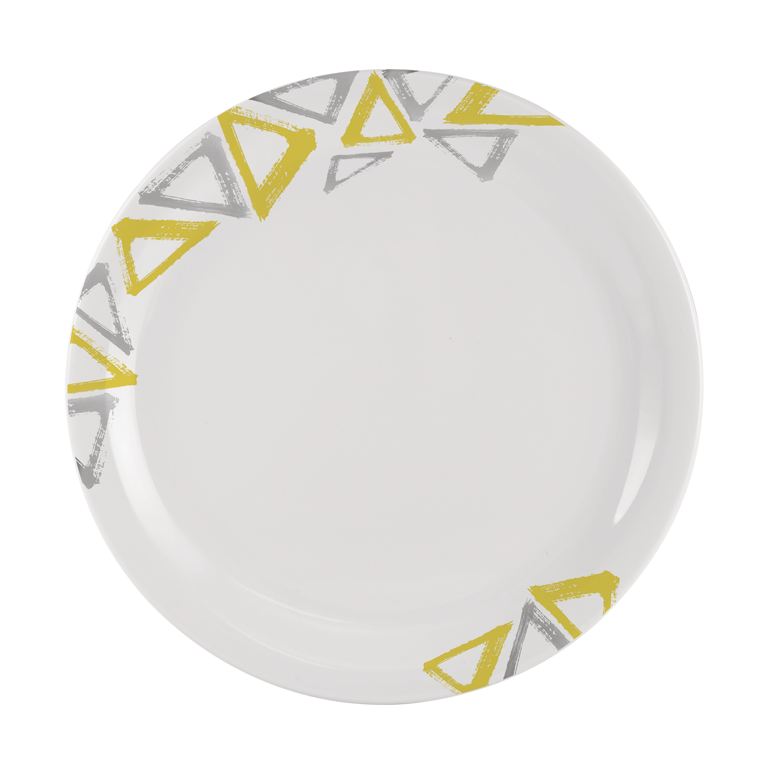 Artista Triangle Twist Dinner Plate set