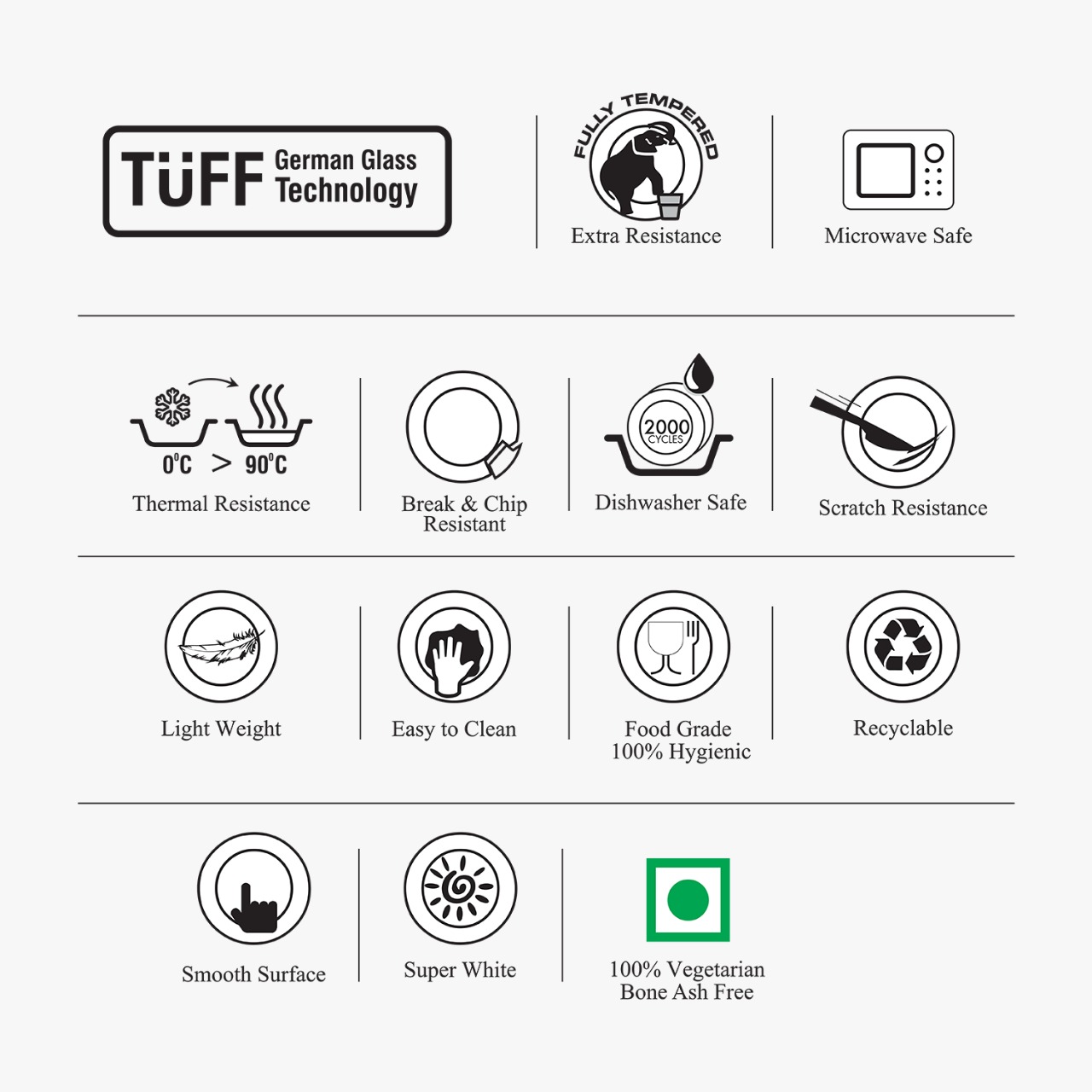 Stella Cup & Saucer 6 Pcs